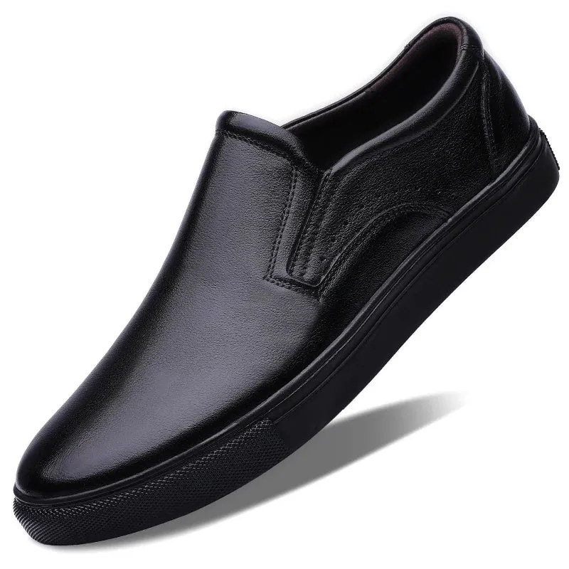 Aidase Italian Genuine Leather Men Loafers New Wedding Dress Casual Shoes Moccasins Slip On Driving Shoes High-end Formal Male Footwear