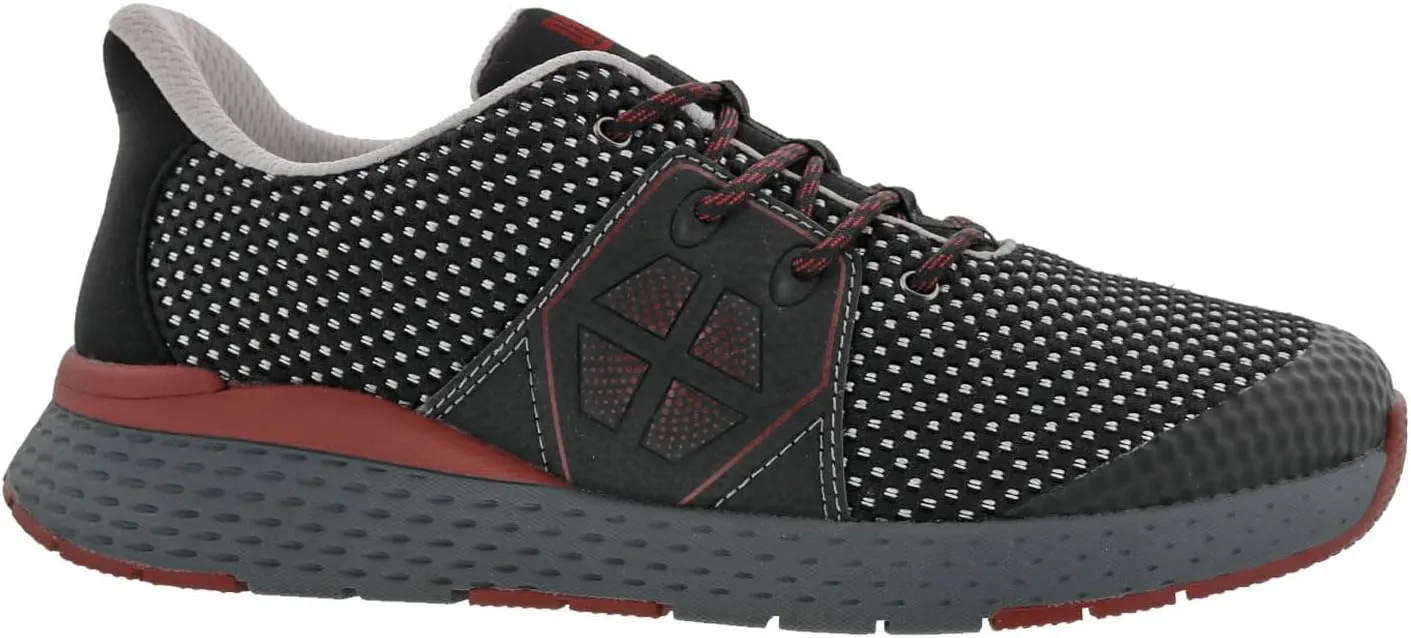 Drew Mens Perform, Lightweight Comfort Athletic Shoe with Slip Resistant Sole