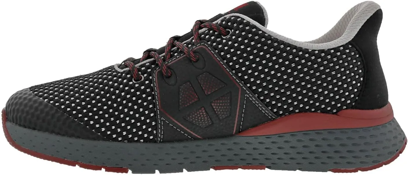 Drew Mens Perform, Lightweight Comfort Athletic Shoe with Slip Resistant Sole