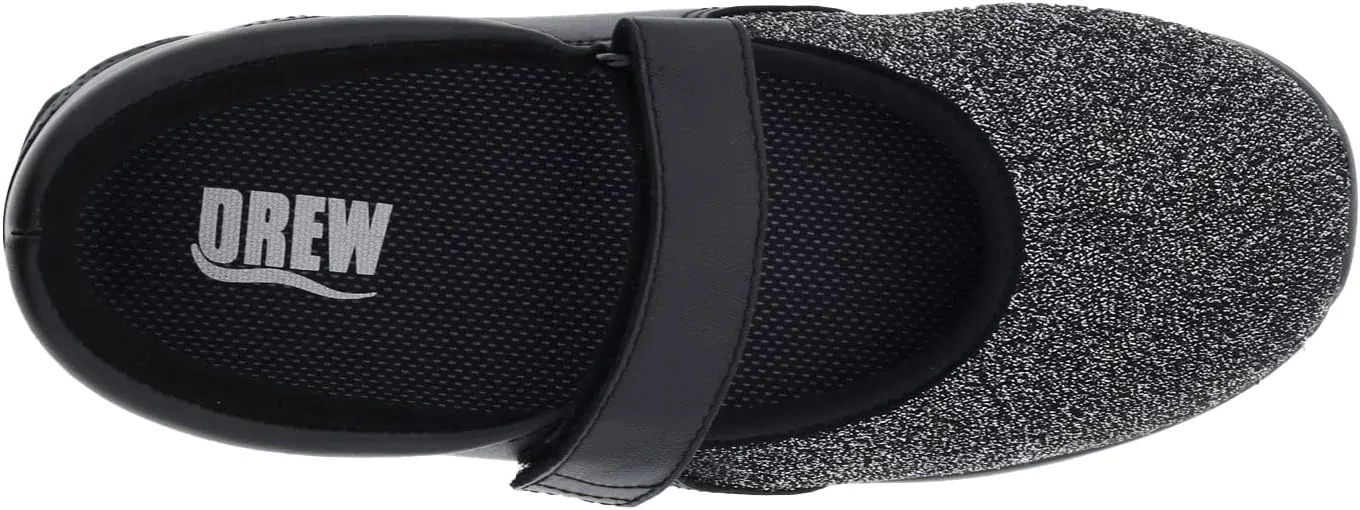 Drew Women's Magnolia Comfortable Slip-Resistant Mary Jane Adjustable Strap Flat with Arch Support