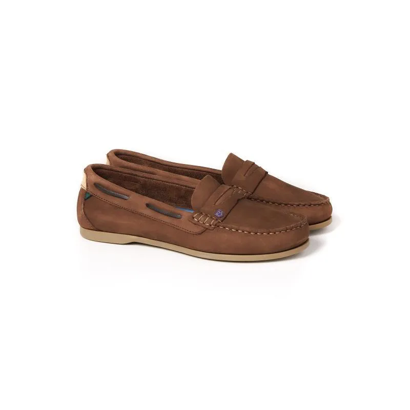Dubarry Ladies Belize Deck Shoe - Cafe