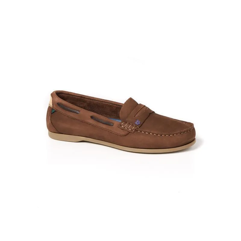 Dubarry Ladies Belize Deck Shoe - Cafe