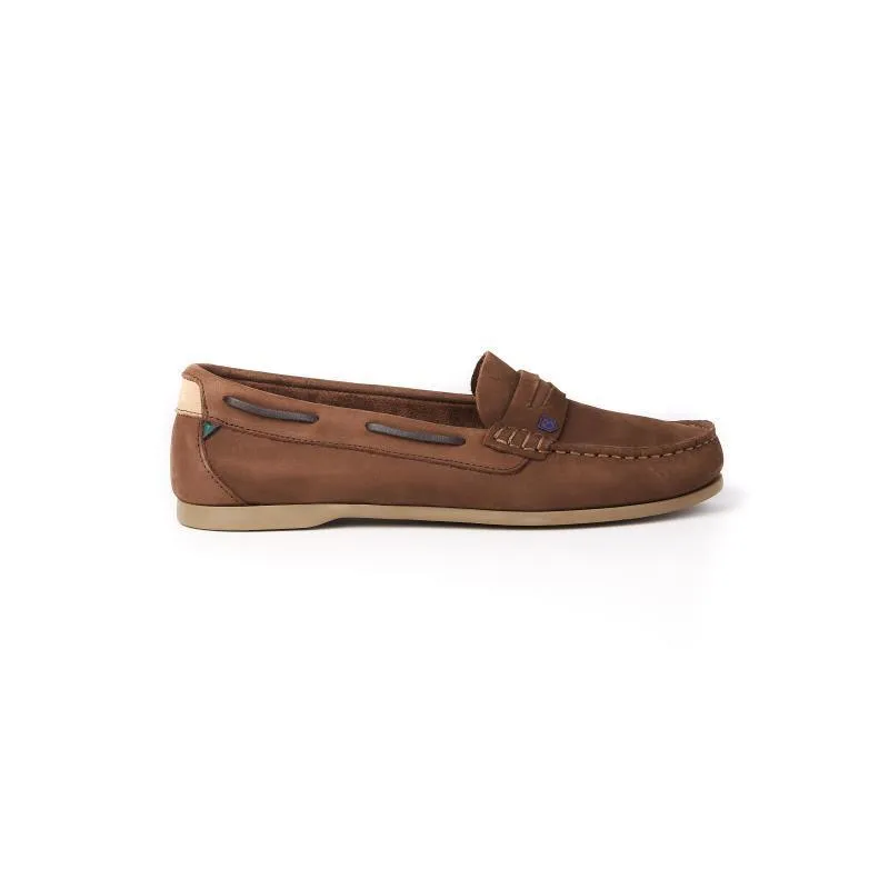 Dubarry Ladies Belize Deck Shoe - Cafe