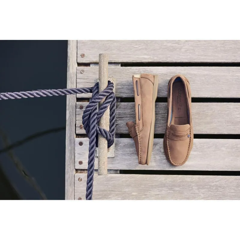 Dubarry Ladies Belize Deck Shoe - Cafe