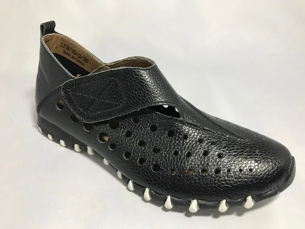 Litfoot Velcro Shoe Black