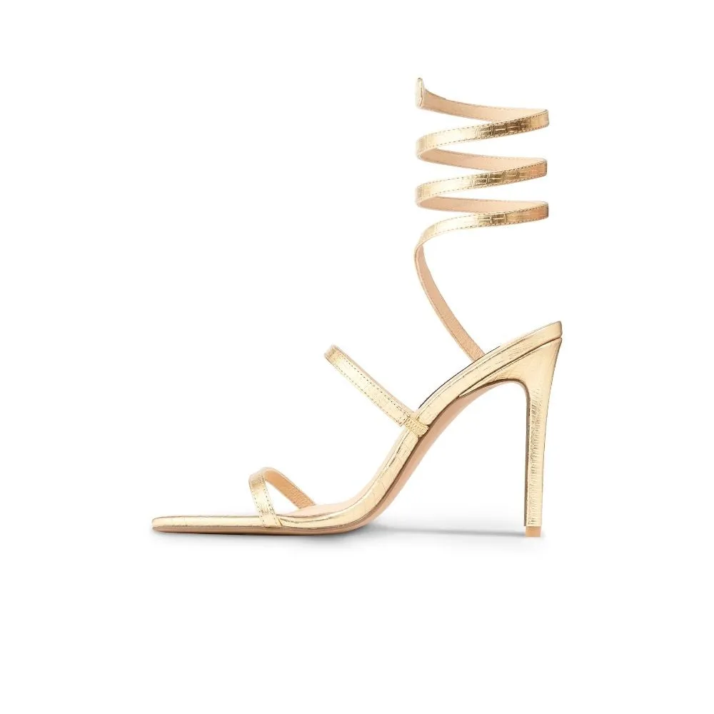Simone Sandal Gold Metallic