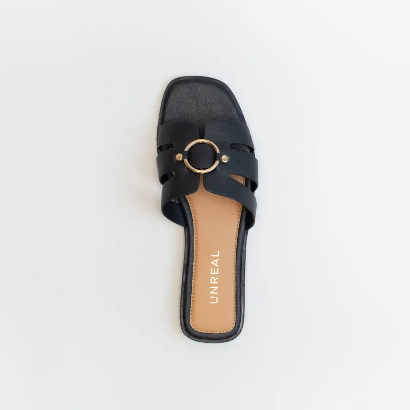Unreal Women Ring Trim Mule _ 150632